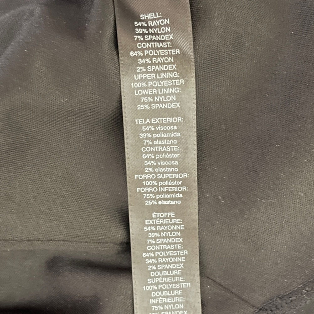 WHBM White House Black Market Colorblock Dress 14 Office Business Casual Classic - Picture 8 of 9